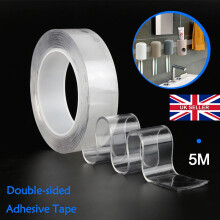 5M Nano Magic Clear Double-Sided Grip Tape | Code: 5Meter Magic Clear Double Sided Tape, 20mm x 5m, No Residue