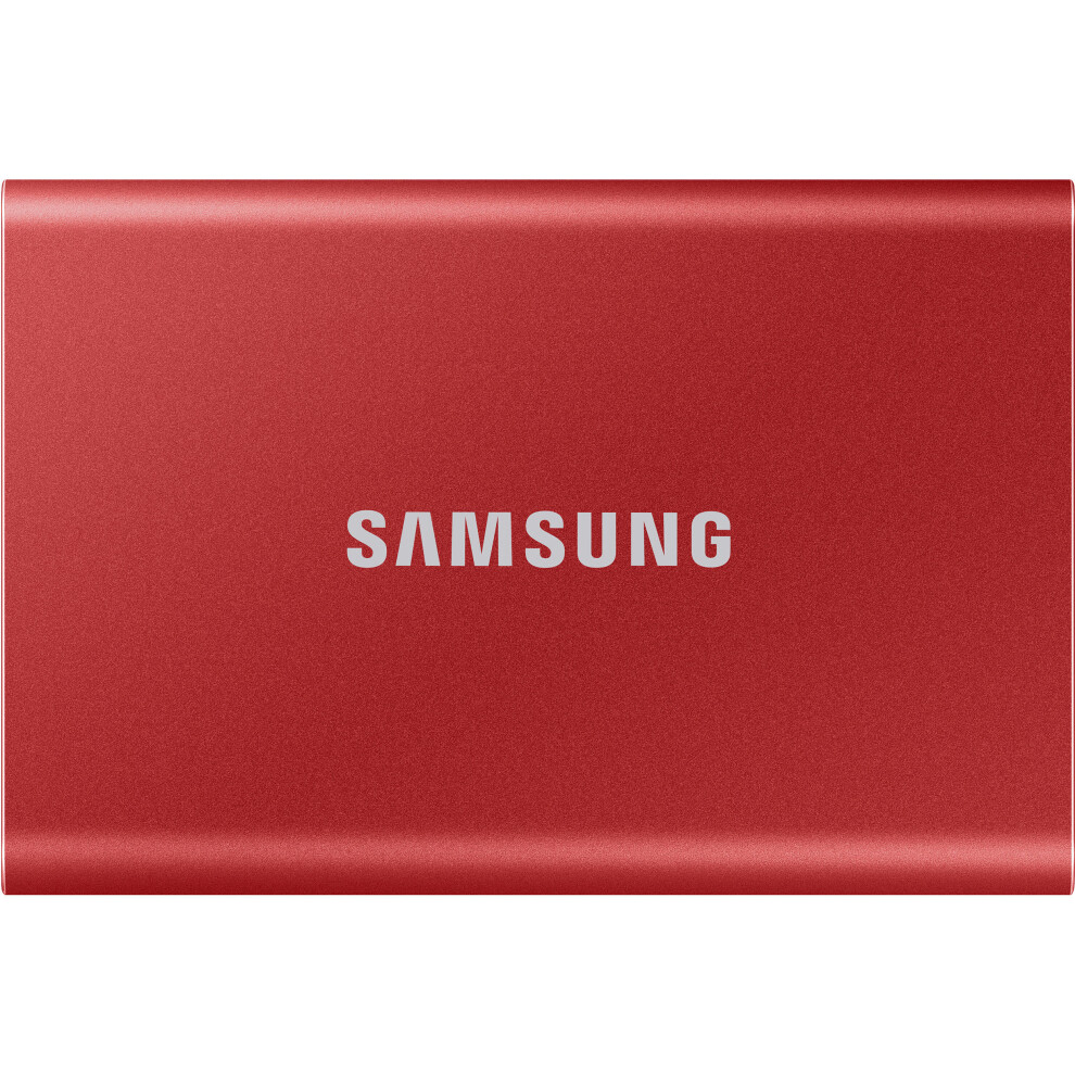 Samsung 2TB T7 Portable SSD (Red)