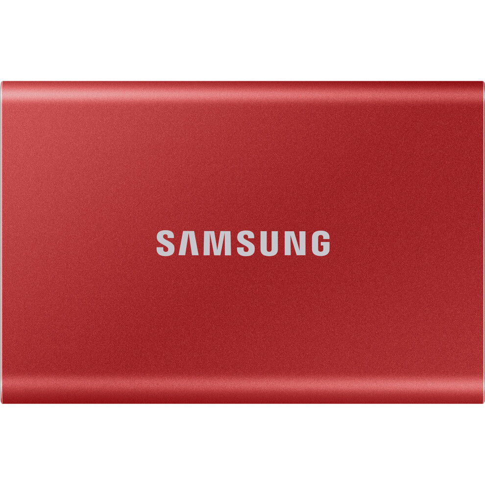 Samsung 1TB T7 Portable SSD (Red)