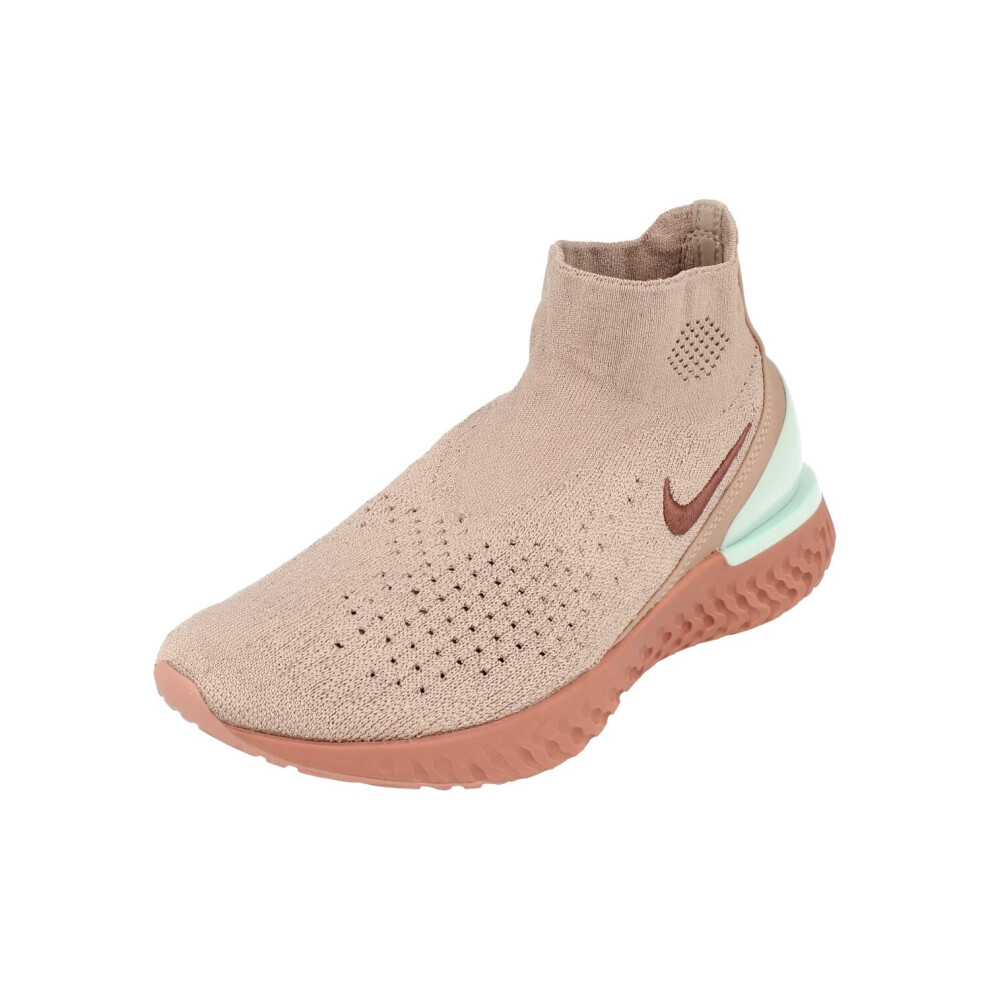 (7.5) Nike Womens Rise React Flyknit Running Trainers Av5553 Sneakers Shoes