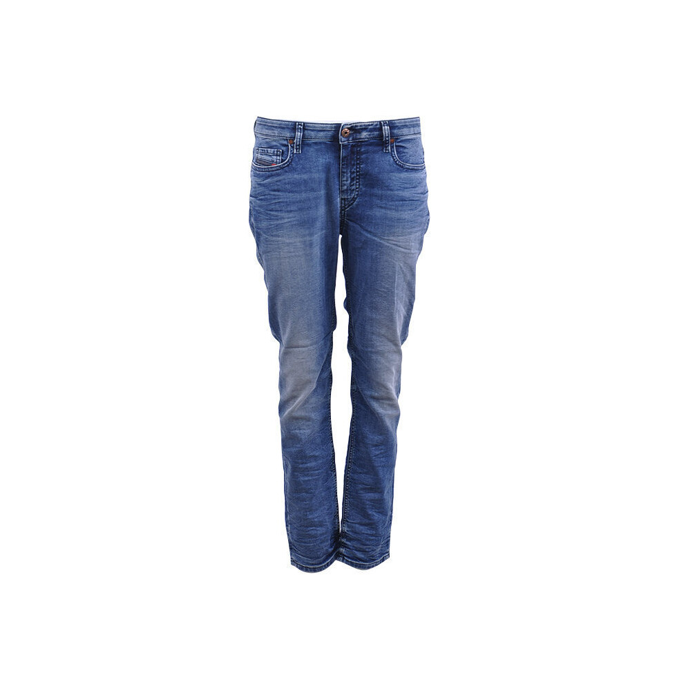 Diesel (W27 L26) Rizzo Ne 0674Z Womens Jeans Stretch Casual Trouser Denim Sweat Jogg Pants Blue