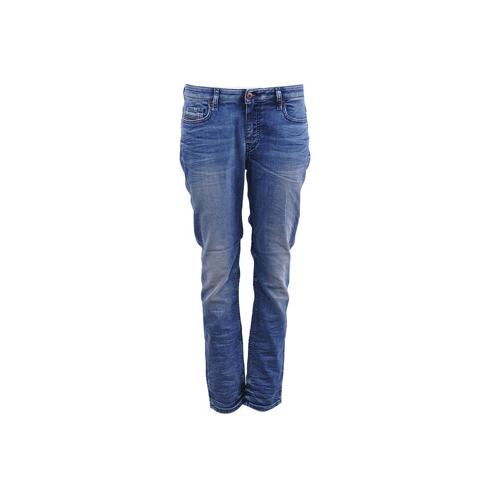Diesel (W29 L28) Rizzo Ne 0674Z Womens Jeans Stretch Casual Trouser Denim Sweat Jogg Pants Blue