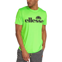 (XS) ELLESSE NOBU SXY05599 Mens T-Shirt Club Collar Short Sleeve Green Sports Tee