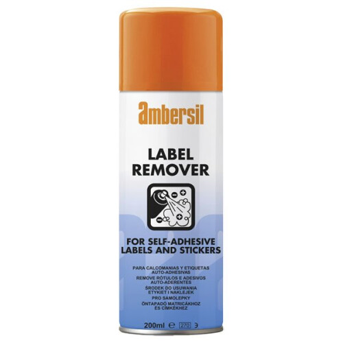 Ambersil 200ml Label & Adhesive Remover Stickers  31629