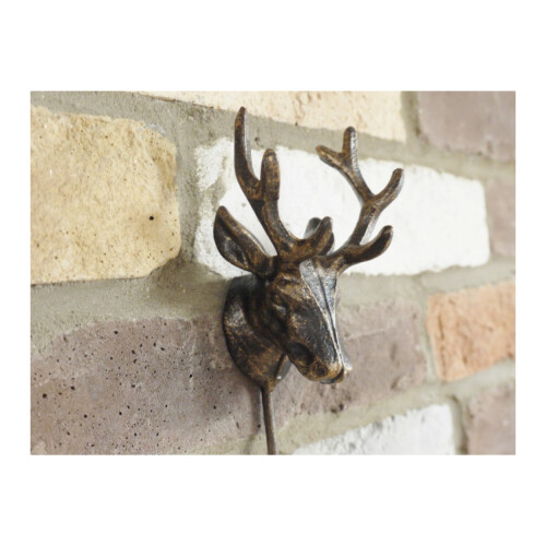 Stag Metal Coat Hook | Antique Gold 1