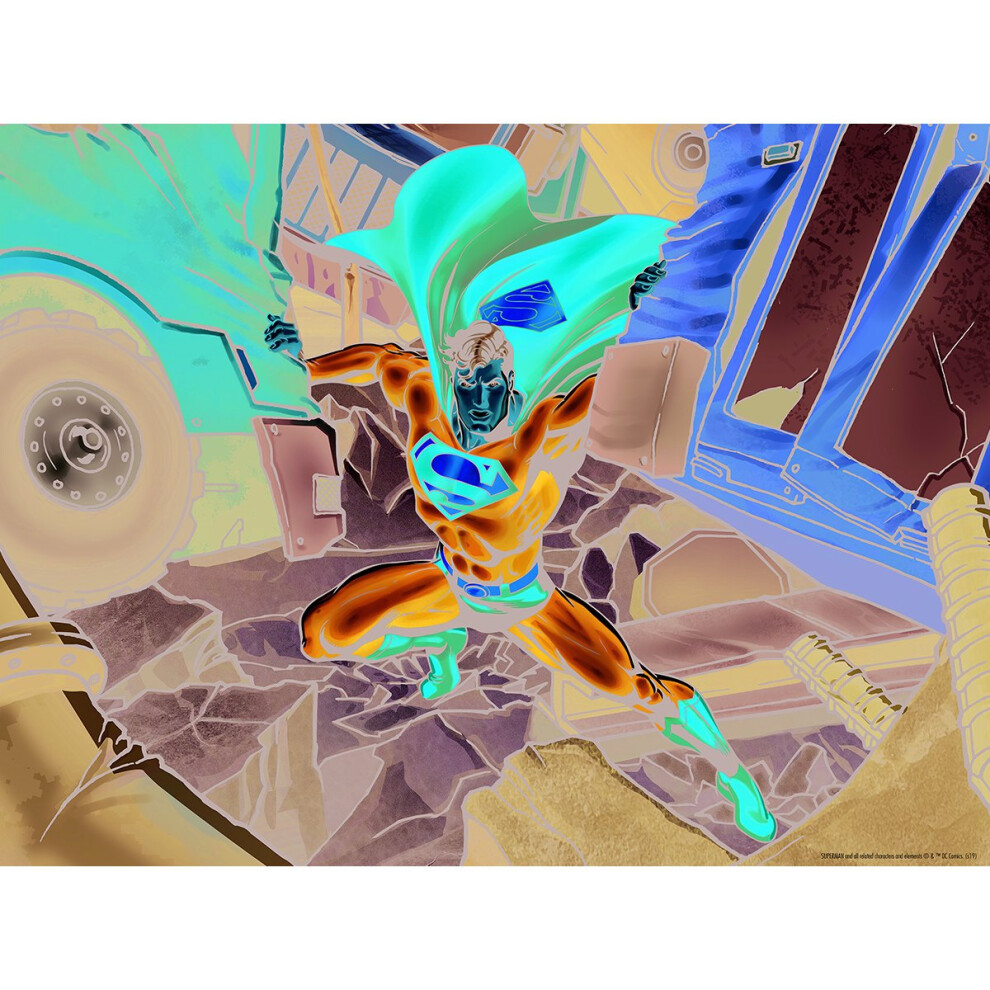Dc Comics Dc Superman Prime 3D Effect Jigsaw Puzzle