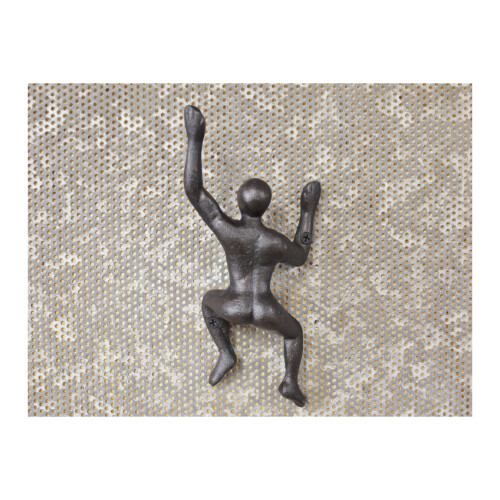 Cast Iron Climbing Man Single Coat Hook 1