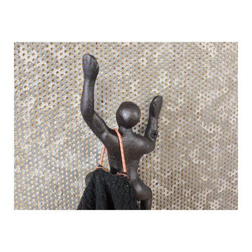 Cast Iron Climbing Man Single Coat Hook 2