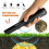 (Black) Metal Detector Sensitive Underground Pinpointer Detection Waterproof 1