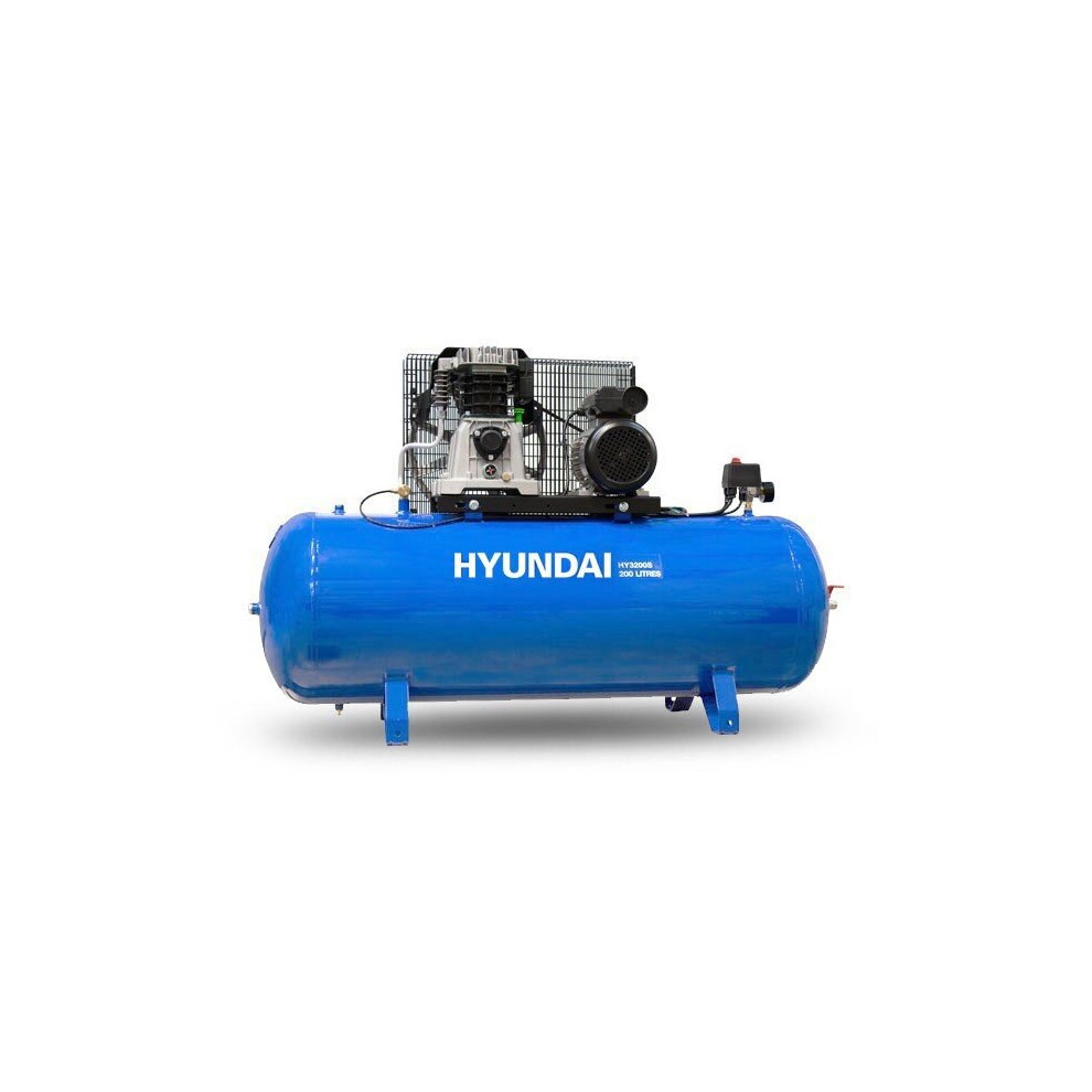 Hyundai 200L 3hp 14cfm Electric Air Compressor HY3200S