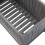 Rowlinson Alderley Grey Rectangular Planter 6