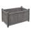 Rowlinson Alderley Grey Rectangular Planter 2