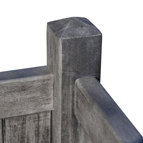Rowlinson Alderley Grey Square Planter 2