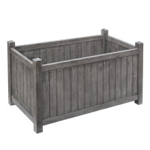 Alderley Grey Rectangular Planter