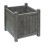 Rowlinson Alderley Grey Square Planter 1