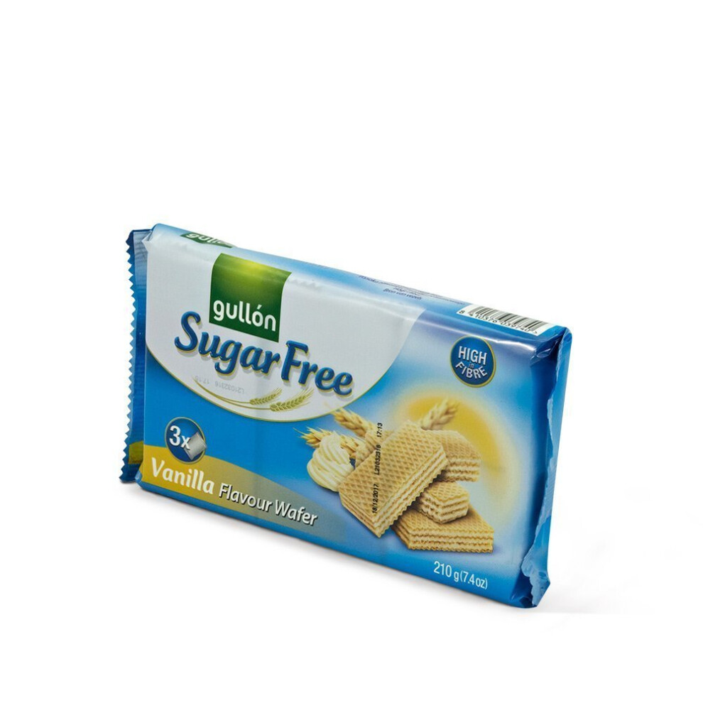 (3pk Gullon Vanilla Wafers) Gullon Sugar Free Biscuits