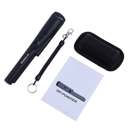(Black) Handhold Pin Pointer GP-Pointer Metal Detector Waterproof Gold Pinpointer Tools 2