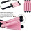 (32mm) Ceramic Triple Barrel Hair Curler, Crimper & Waver 6