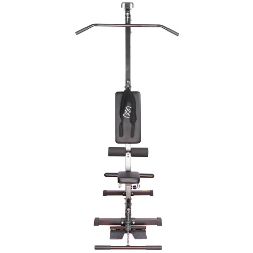 RIP X Stationary Lat Pulldown Machine with Extra Pulley for Seated Rows and Strap for Weighted Ab Crunches 2