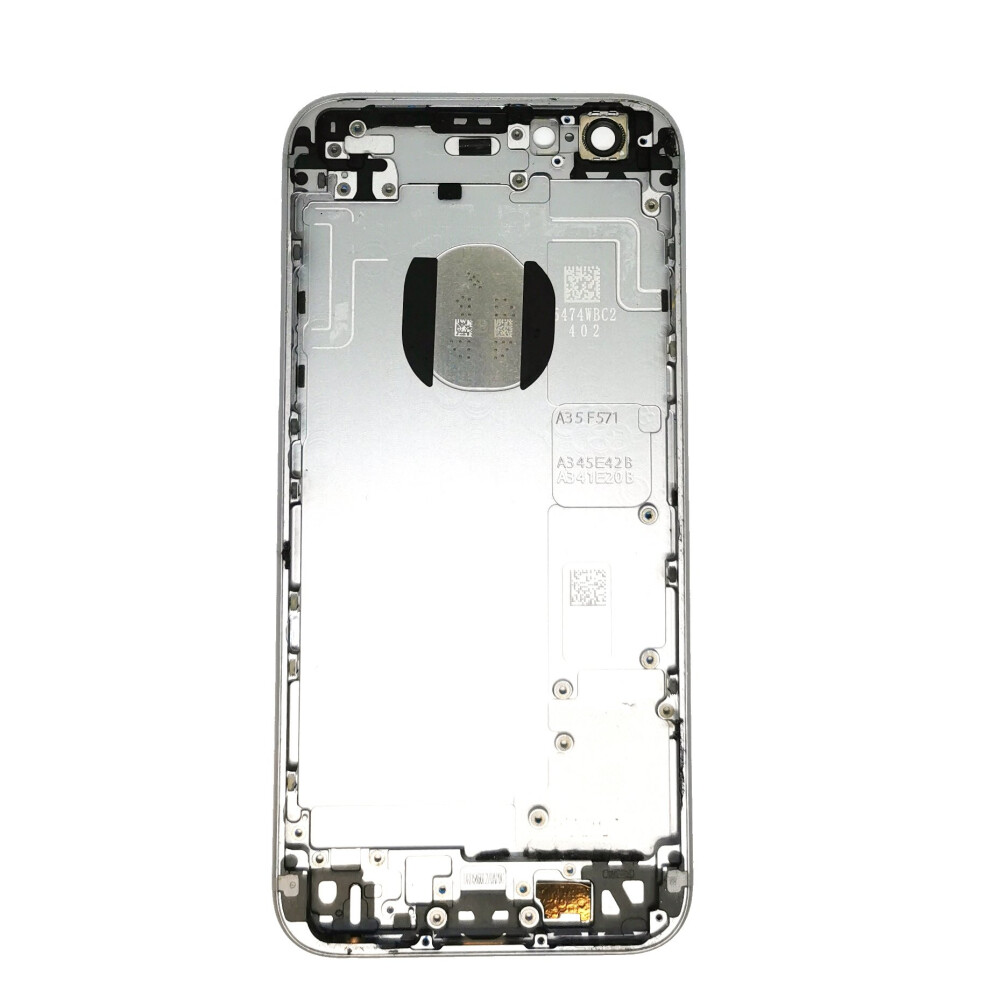 For Iphone 6S - Preowned Genuine Apple Housing (Used) Grey 7437135250216