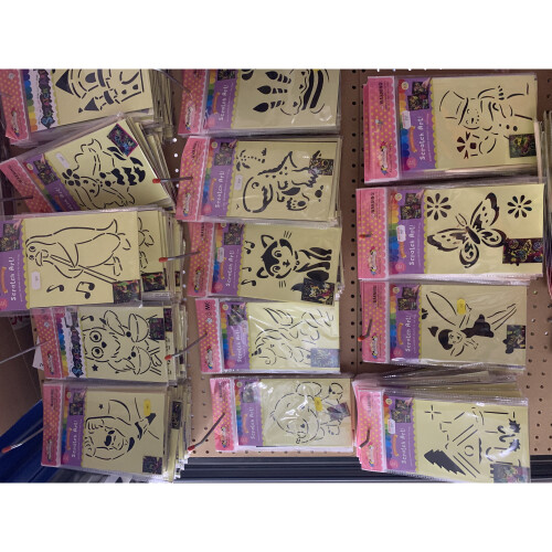 Scratch Art Craft Pack (5 Per Pack)  Mixed Designs