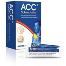 Acc Optima Active Cold and Flu 10 Sachets Respiratory Problems