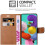 (Black) For Galaxy A51 Phone Wallet Book Leather Case 4