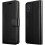 (Black) For Galaxy A51 Phone Wallet Book Leather Case 1