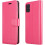 (Pink) For Galaxy A51 Phone Wallet Book Leather Case 1