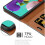 (Black) For Galaxy A51 Phone Wallet Book Leather Case 6