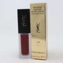 (206 Club Bordeaux) Yves Saint Laurent Tatouage Couture Velvet Cream 0.20oz/6ml New With Box