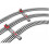 BACHMANN HO-SCALE EINSTELLBARES PARALLEL-SCHIENENWERKZEUG (2/Stk) - HO Maßstab 1