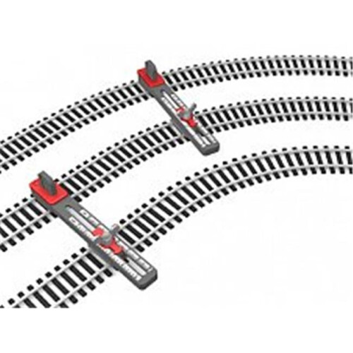 BACHMANN HO-SCALE EINSTELLBARES PARALLEL-SCHIENENWERKZEUG (2/Stk) - HO Maßstab