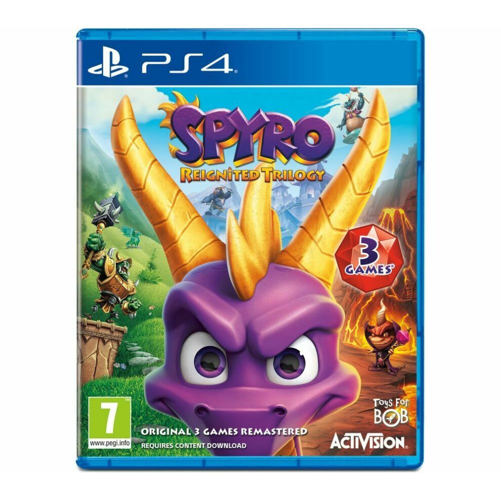 Playstation Ps4 Spyro Trilogy Reignited