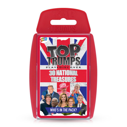 Top Trumps Top Trumps National Treasures Card Game