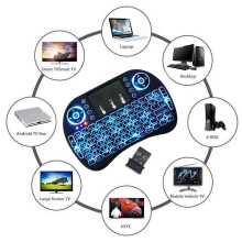 92 Keys I8 Wireless Touchpad Keyboard With Multimedia And PC Games Control
