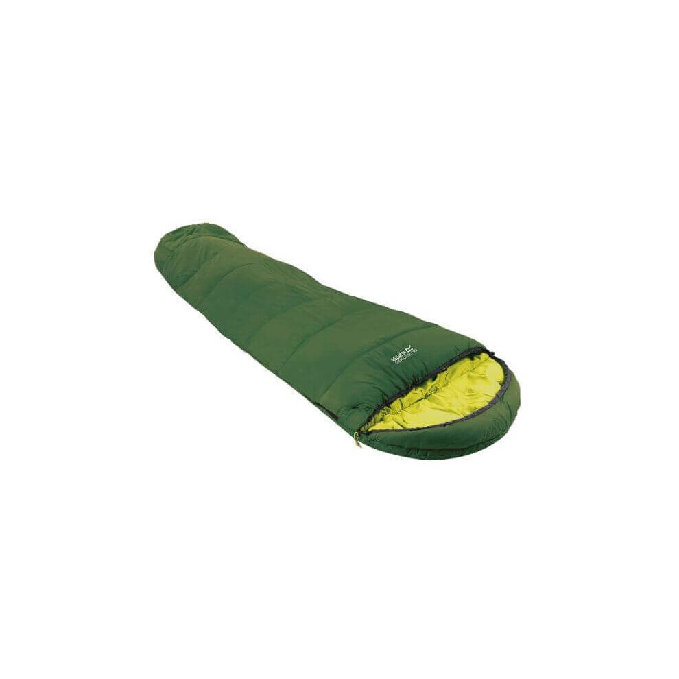 Regatta Montegra 300 Mummy Sleeping Bag Alpine Green With Heat Insulation