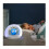 Zazu Lou the Owl Night Light, Cry Sensor, and adjustable brightness, Grey and White 3