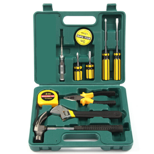 10pc Household Hand Tool Selection Kit 2