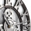 Large Metallic-Look Outdoor Roman Numeral Wall Clock 4