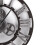 Large Metallic-Look Outdoor Roman Numeral Wall Clock 9