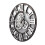 Large Metallic-Look Outdoor Roman Numeral Wall Clock 2