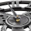Large Metallic-Look Outdoor Roman Numeral Wall Clock 7