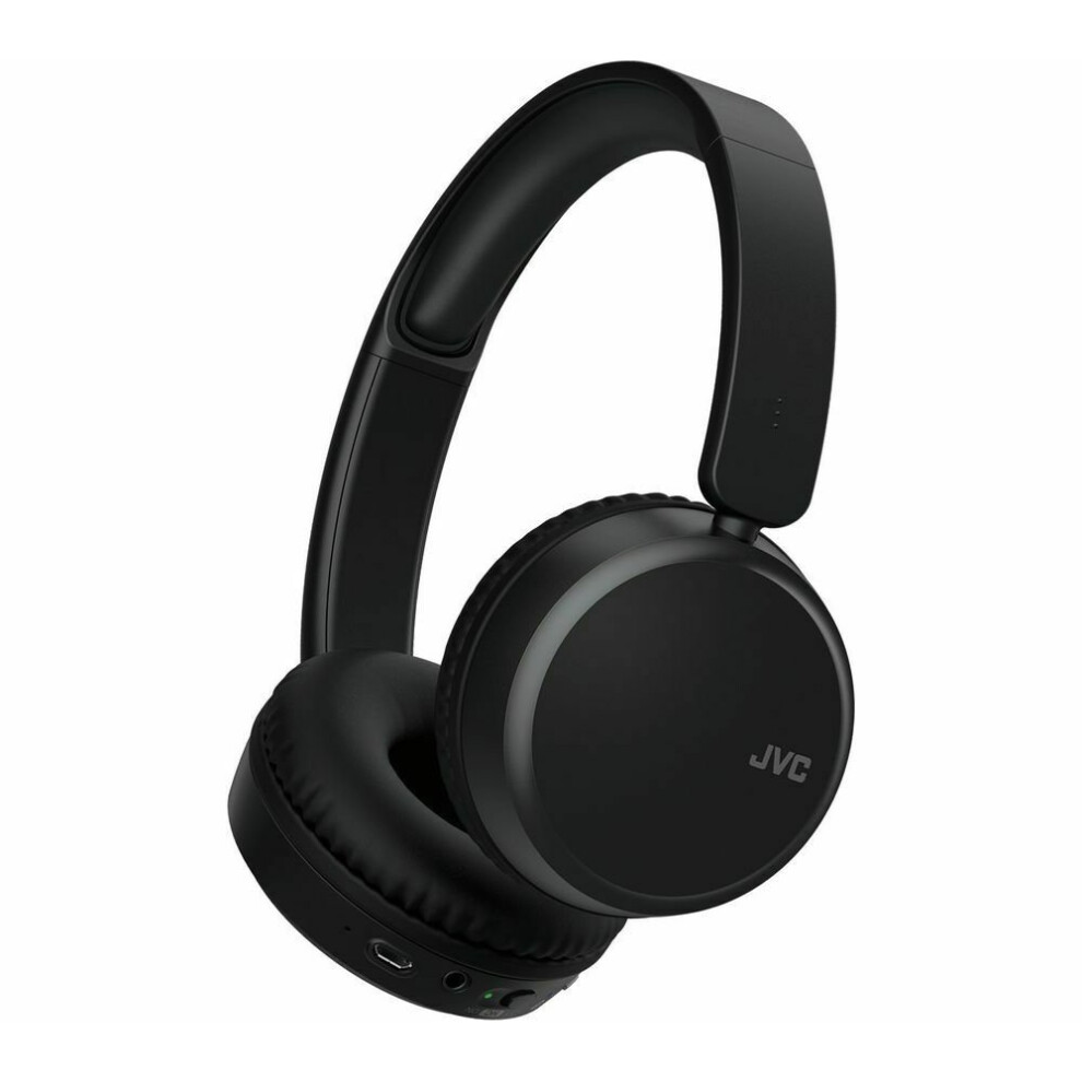 Jvc Ha-S35bt-B-U Wireless Bluetooth Headphones - Black | Hands-Free Calls, Voice Assistant Compatible