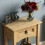 Home Discount Corona 1 Drawer Console Table Hallway Storage Pine 3