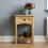 Home Discount Corona 1 Drawer Console Table Hallway Storage Pine 2