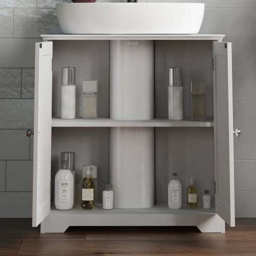 Home Discount Priano 2 Door Under Sink Cabinet Bathroom Unit 1