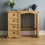 Home Discount Corona 4 Drawer Dressing Table Makeup PC Desk Wood 2