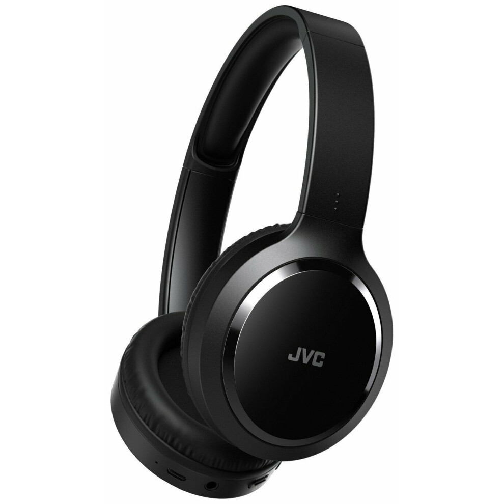 JVC HA-S80BN Wireless On-Ear Noise Cancelling Headphones - Black