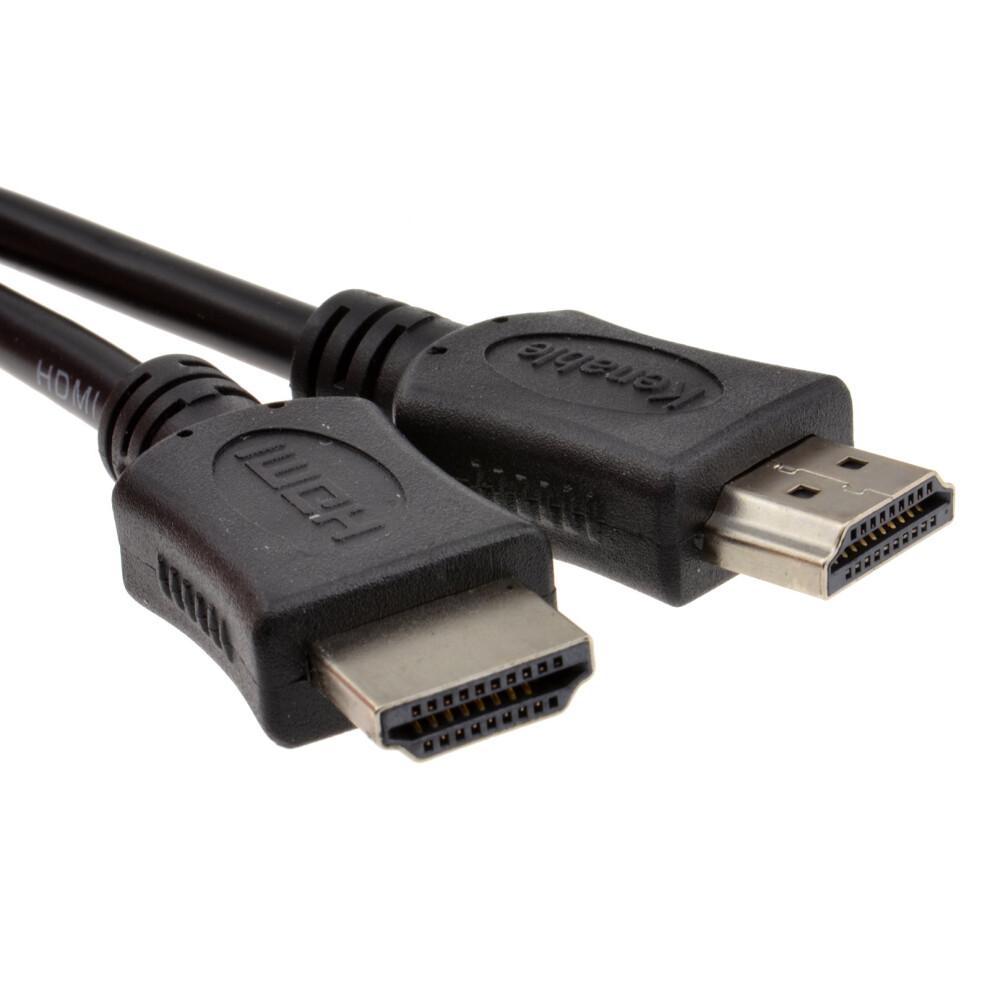 kenable HDMI High Speed 3DTV 1.4 Cable Sky PS3 TV Screened Lead 1.5m